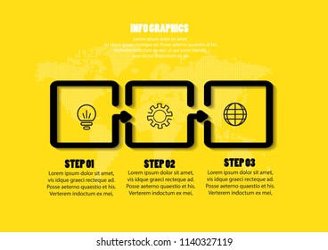 info graphics for business  presentation vector design eps.10