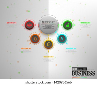 Info graphics Business Template concept