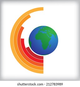 Info graphics element. Vector illustration.