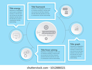 Info graphics, in paper form.