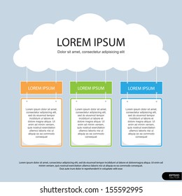 Info Graphics Presentation Template set 6, Vector illustration