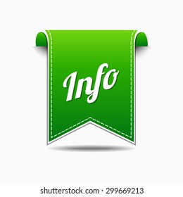 Info Green Vector Icon Design