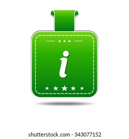 Info Green Vector Icon Design