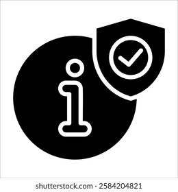 Info Guard Icon Element For Design