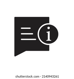 info help desk icon design. vector illustration