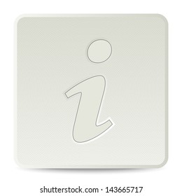Info icon / button - graphic design element