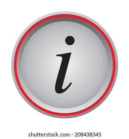 info icon circular button