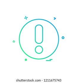 Info icon design vector