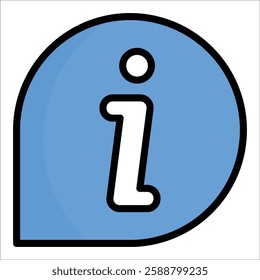 Info Icon Element For Design