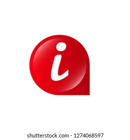 Info icon - glossy button