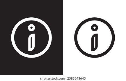 info icon , information icon black and white
