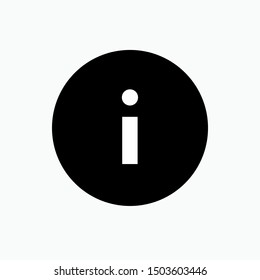 Info Icon. Information Center. Help Desk Symbol. Applied for Design, Presentation, Website or Apps Elements - Vector.  