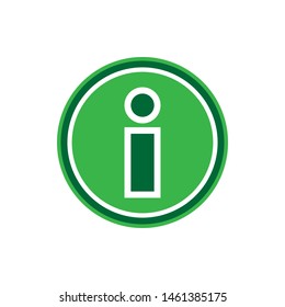 Info Icon. Information Centre Illustration As A Simple Vector & Trendy Symbol for Design and Websites, Presentation or Mobile Application.