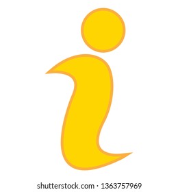 info icon - information sign isolated, help desk illustration - Vector faq icon
