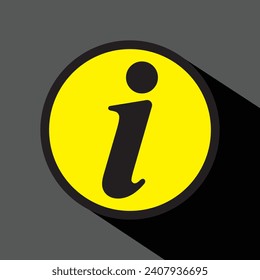 icono de información, símbolo de información, ilustración vectorial 