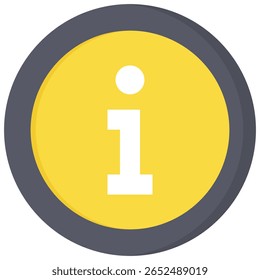 Info Icon. Information icon symbol. Vector illustration