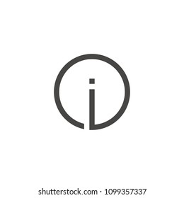 Info icon line