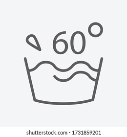 Info icon line symbol. Isolated vector illustration of icon sign concept for your web site mobile app logo UI design.