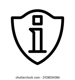 info icon or logo isolated sign symbol vector illustration - high quality black style vector icons
