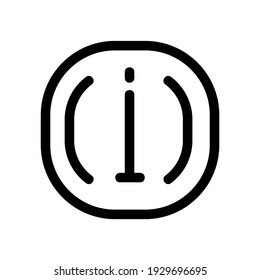 info icon or logo isolated sign symbol vector illustration - high quality black style vector icons
