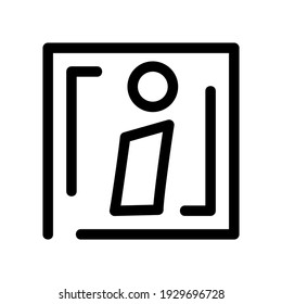 info icon or logo isolated sign symbol vector illustration - high quality black style vector icons
