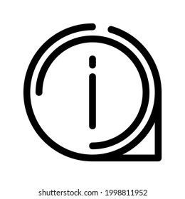info icon or logo isolated sign symbol vector illustration - high quality black style vector icons
