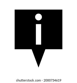 info icon or logo isolated sign symbol vector illustration - high quality black style vector icons