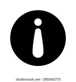 info icon or logo isolated sign symbol vector illustration - high quality black style vector icons