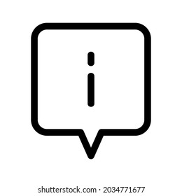 info icon or logo isolated sign symbol vector illustration - high quality black style vector icons
