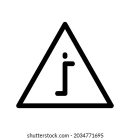 icono de información o logotipo símbolo de signo aislado ilustración vectorial - iconos vectoriales de estilo negro de alta calidad

