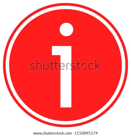 Info icon  on white background. flat style. Info icon page symbol for your web site design, logo, app, UI. infomation button sign.