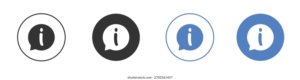 Info icono pictograma para su diseño de Sitio web, logotipo
