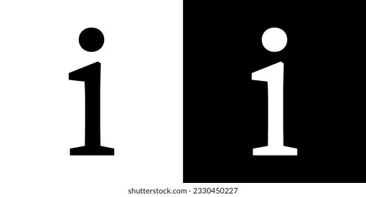 Icono de información para el diseño del sitio. Ilustración vectorial de información. Símbolo gráfico aislado.