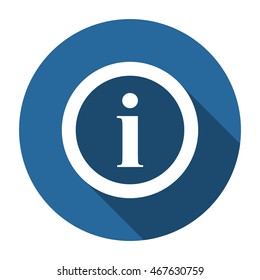 info Icon, vector, icon flat