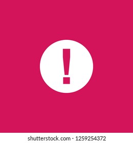info icon vector. info sign on pink background. info icon for web and app