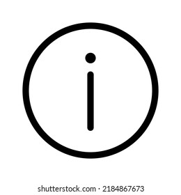 Info Icon Vector Symbol Design Illustration