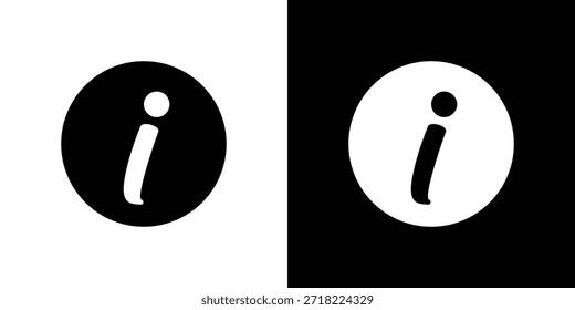 Iconos de información. Vector Plantilla Ilustración Símbolo Píxeles Perfecto