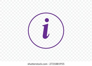 Información Diseño de Vector de icono negro