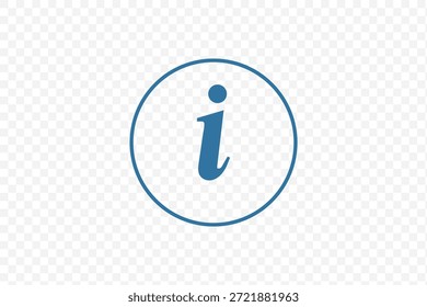 Información Diseño de Vector de icono negro
