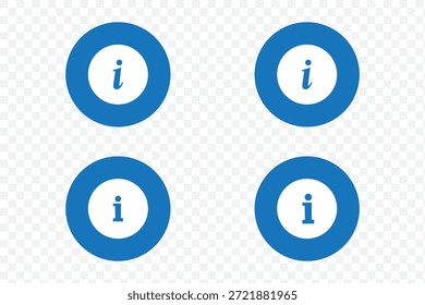 Información Diseño de Vector de icono negro