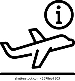 info line icon illustration vector
