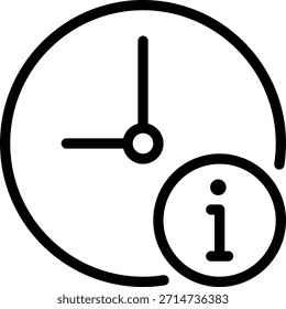 info line icon illustration vector
