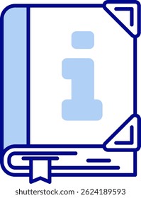 Info Line vector Icon Design