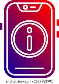Info Line Diseño de íconos de Vector
