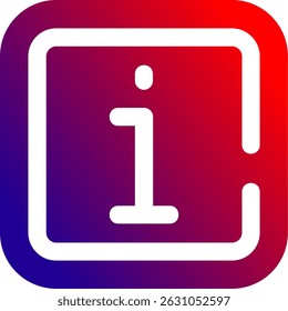 Info Line Diseño de íconos de Vector
