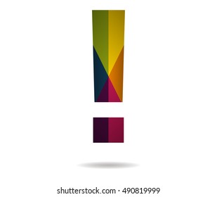 info multicolor icon vector