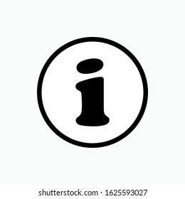 
Info Sign. Helpdesk Sign & Trendy Symbol - Vector.