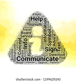 Info sign icon