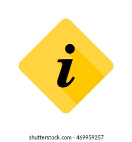Info sign icon