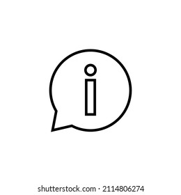 Icono de signo de información. sobre nosotros firmar y símbolo. Icono de Faq